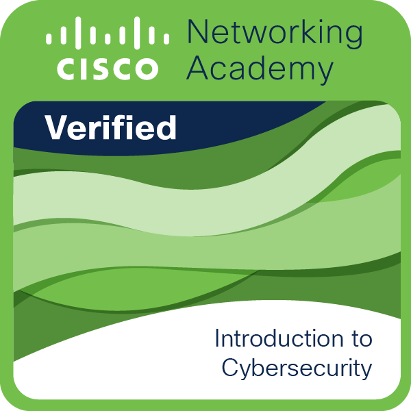 Cisco Introduction to Cybersecurity badge